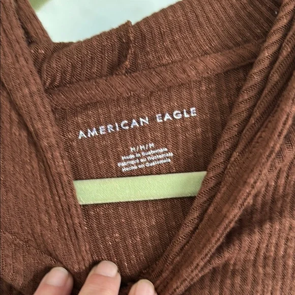 American Eagle Outfitters Brown Sweatshirt Relaxed Fit - Picture 2 of 2